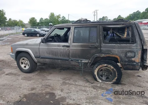 2001 Jeep Cherokee Sport z USA, uszkodzony, nr VIN 1J4FF48S01L590555